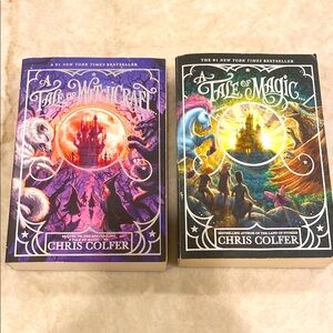 A Tale of Magic and A Tale of Witchcraft Books - Chris Colfer